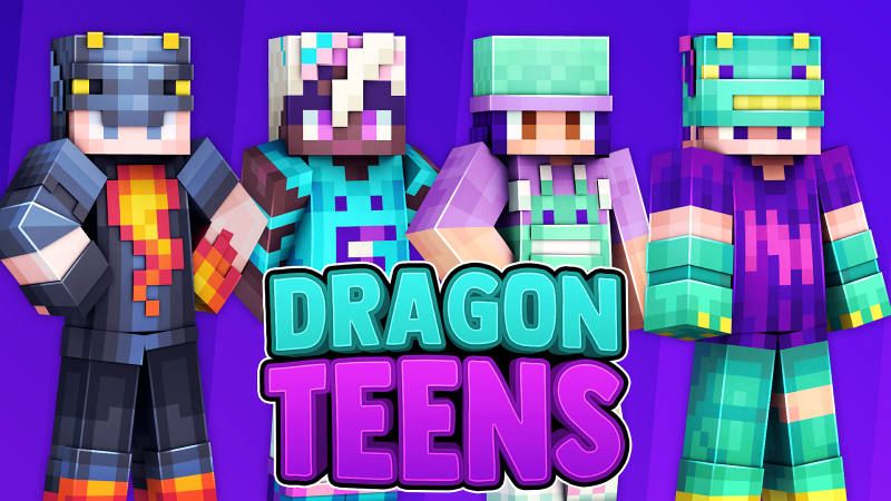 Ender Dragon Teens by Tetrascape (Minecraft Skin Pack) - Minecraft