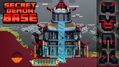 Secret Demon Base on the Minecraft Marketplace by Dark Lab Creations
