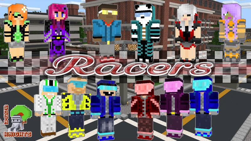 Racers on the Minecraft Marketplace by Sova Knights