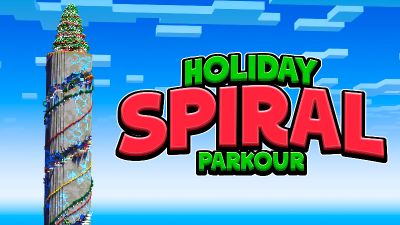 Holiday Spiral Parkour on the Minecraft Marketplace by Tristan Productions