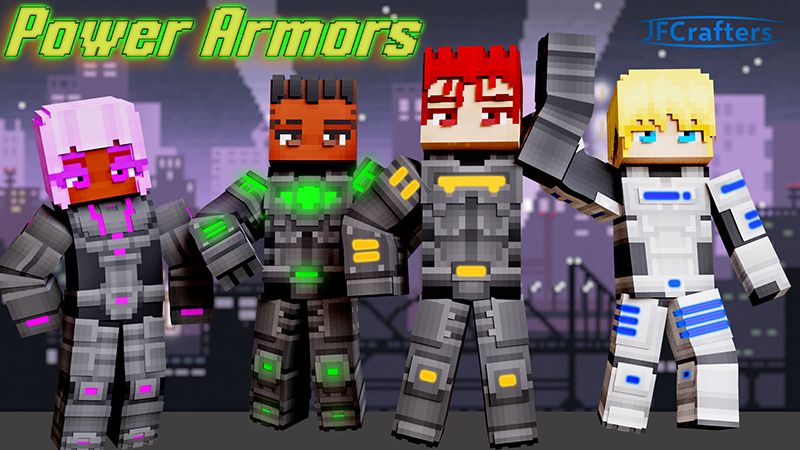 Power Armors on the Minecraft Marketplace by JFCrafters