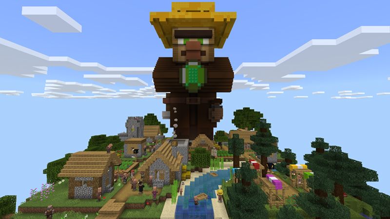 Village Life Skyblock by Owls Cubed