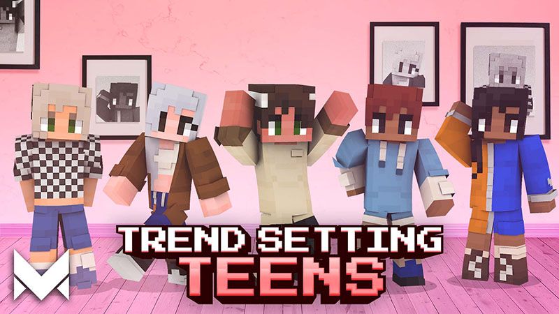 Trend Setting Teens on the Minecraft Marketplace by MerakiBT