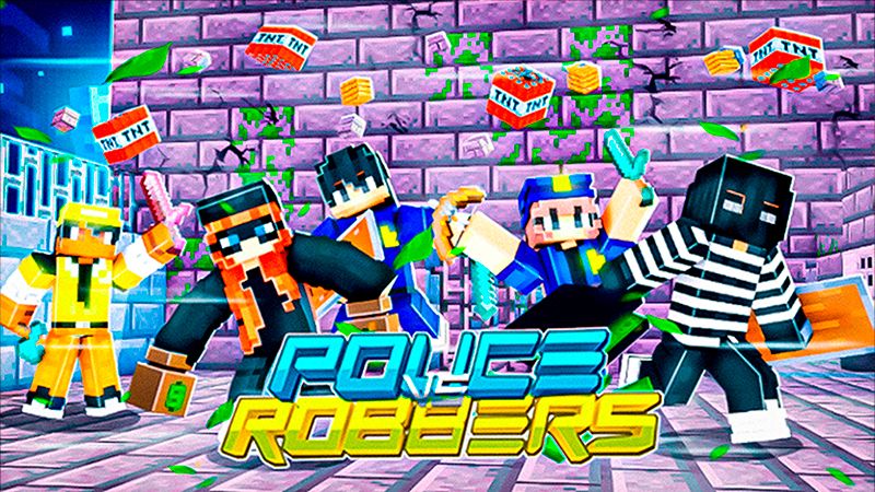 Police Vs Robbers on the Minecraft Marketplace by Eco Studios