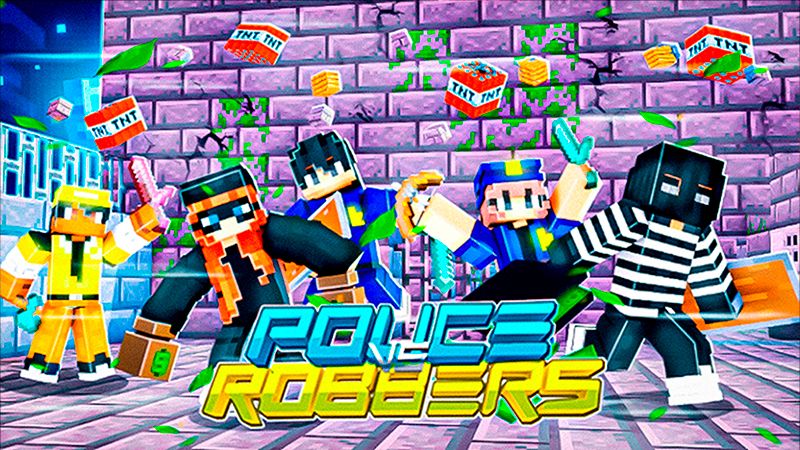 Police Vs Robbers on the Minecraft Marketplace by Eco Studios Police Vs Robbers on the Minecraft Marketplace by Eco Studios