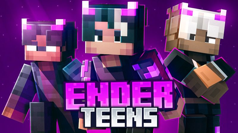 Fire Ender Teen Skins on the Minecraft Marketplace by Misfits