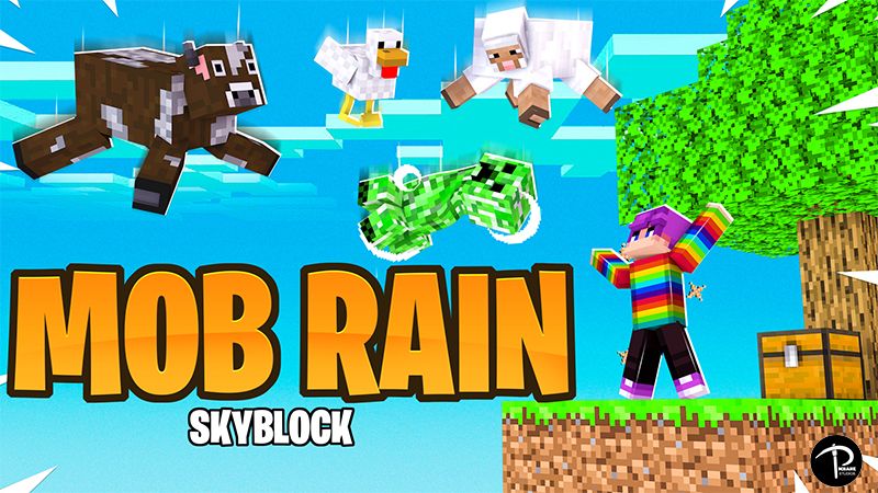 Skyblock: MOB RAIN!