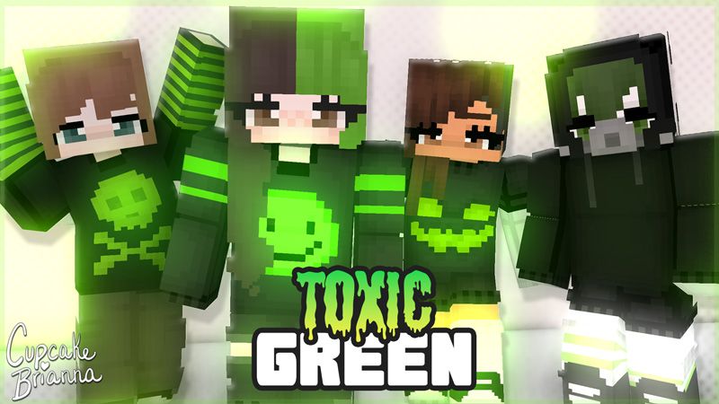 Toxic Green HD Skin Pack on the Minecraft Marketplace by CupcakeBrianna