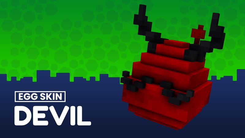 Devil Egg Skin on the Minecraft Marketplace by CubeCraft Games Devil Egg Skin on the Minecraft Marketplace by CubeCraft Games