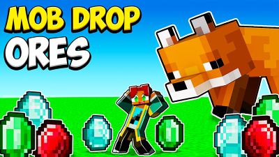Mob Drop Ores on the Minecraft Marketplace by Heropixel Games