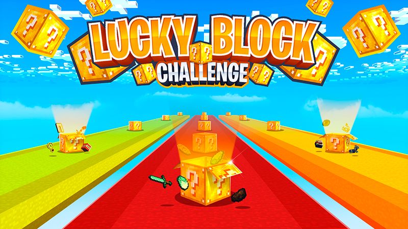 Lucky Block Challenge on the Minecraft Marketplace by Norvale Lucky Block Challenge on the Minecraft Marketplace by Norvale