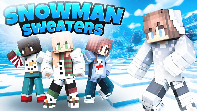 Snowman Sweaters on the Minecraft Marketplace by Impulse Snowman Sweaters on the Minecraft Marketplace by Impulse