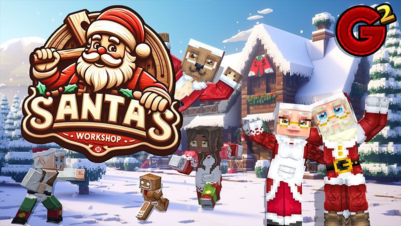 Santas Workshop on the Minecraft Marketplace by G2Crafted Santas Workshop on the Minecraft Marketplace by G2Crafted