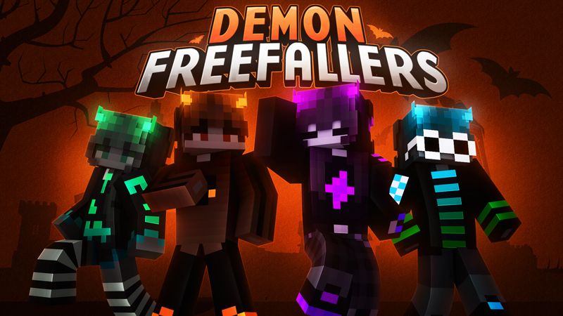 Demon Freefallers on the Minecraft Marketplace by Giggle Block Studios