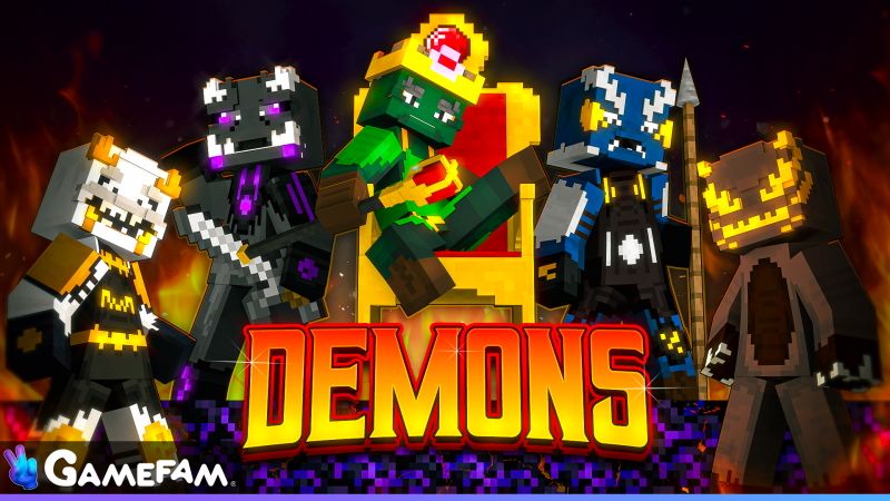 Demons on the Minecraft Marketplace by Gamefam