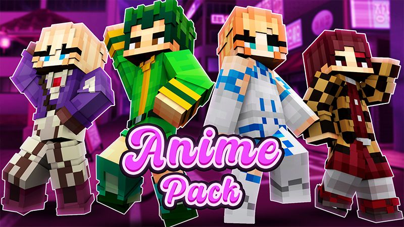 Anime Pack on the Minecraft Marketplace by Cypress Games Anime Pack on the Minecraft Marketplace by Cypress Games