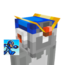 Mega Man X Full Helmet on the Minecraft Marketplace by 57Digital