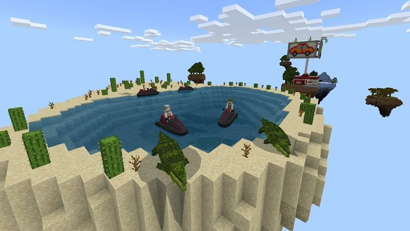 Vehicle Skyblock by Lifeboat