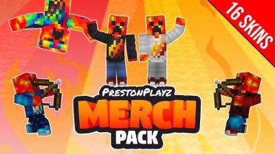 PrestonPlayz Merch Pack on the Minecraft Marketplace by Meatball Inc
