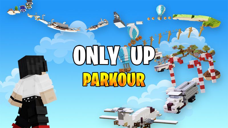 Only Up Parkour on the Minecraft Marketplace by Eescal Studios Only Up Parkour on the Minecraft Marketplace by Eescal Studios