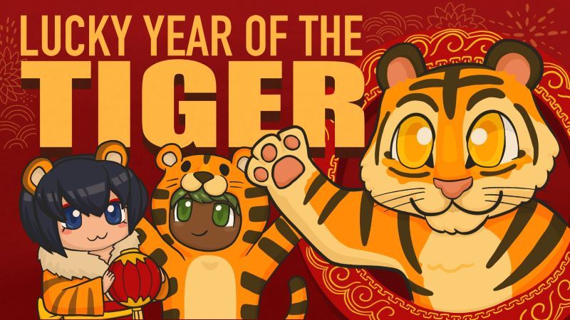 Lucky Year Of The Tiger on the Minecraft Marketplace by BBB Studios