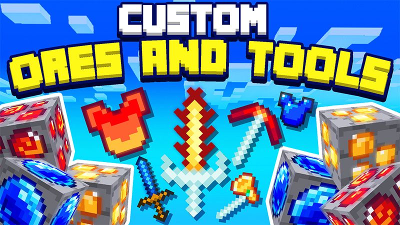 Custom Ores And Tools on the Minecraft Marketplace by Wonder