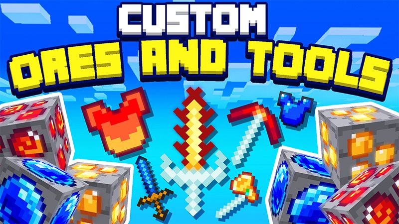 Custom Ores And Tools on the Minecraft Marketplace by Wonder Custom Ores And Tools on the Minecraft Marketplace by Wonder