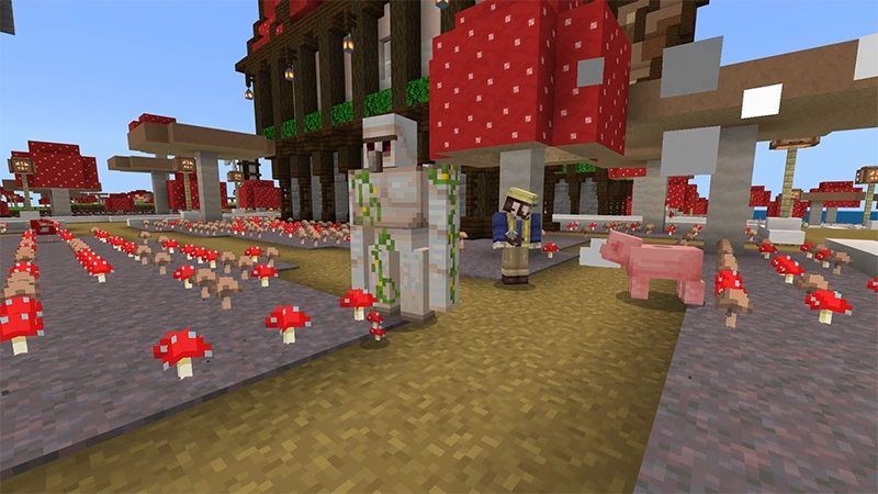 Mushroom Village by Lifeboat