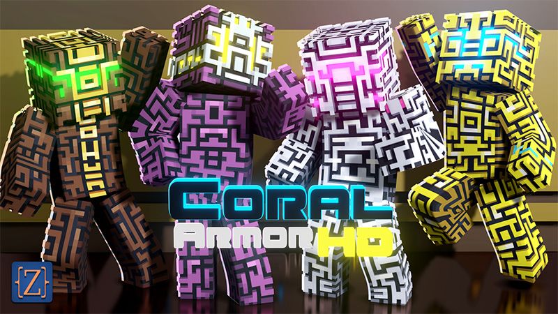 Coral Armor HD on the Minecraft Marketplace by Code Zealot Studios LLC Coral Armor HD on the Minecraft Marketplace by Code Zealot Studios LLC