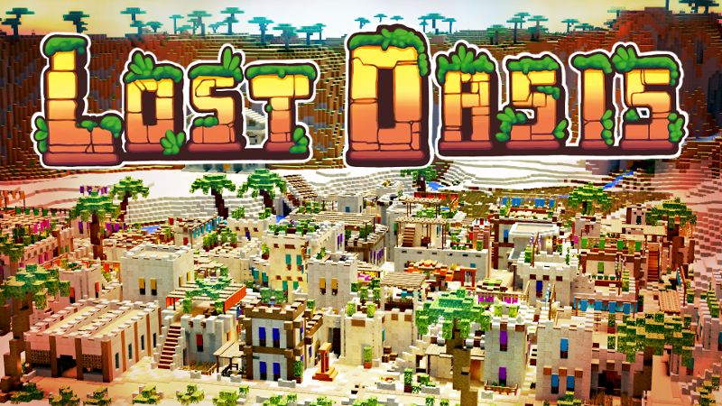 Lost Oasis on the Minecraft Marketplace by BTWN Creations Lost Oasis on the Minecraft Marketplace by BTWN Creations