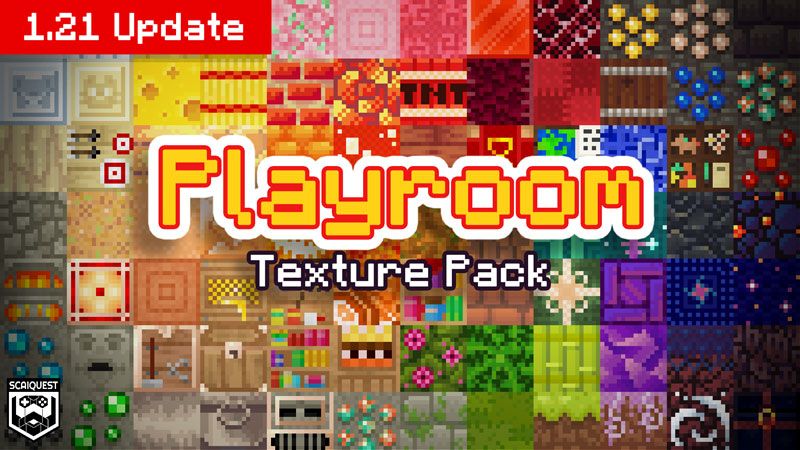 Playroom Texture Pack on the Minecraft Marketplace by Scai Quest