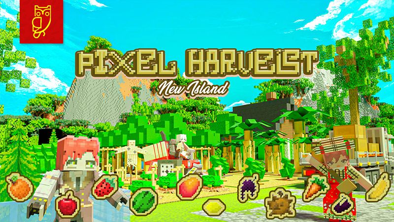 Pixel Harvest  New Island on the Minecraft Marketplace by DeliSoft Studios