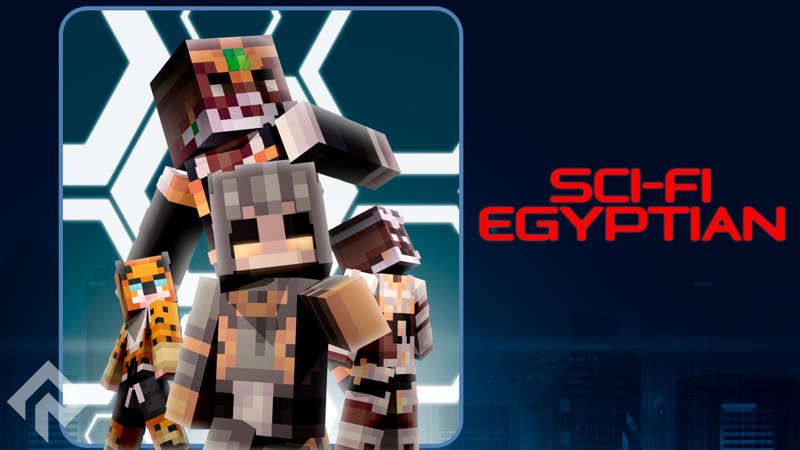 SciFi Egyptians on the Minecraft Marketplace by RareLoot SciFi Egyptians on the Minecraft Marketplace by RareLoot