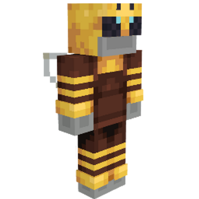 Cute Bee Onesie on the Minecraft Marketplace by Pixel Paradise