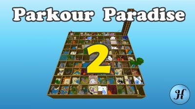 Parkour Paradise 2 on the Minecraft Marketplace by Hielke Maps
