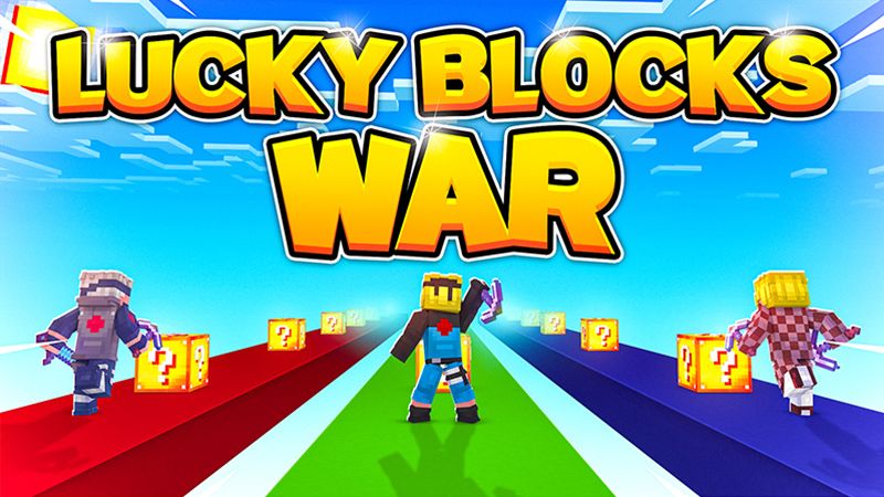 Lucky Blocks War on the Minecraft Marketplace by Bunny Studios Lucky Blocks War on the Minecraft Marketplace by Bunny Studios
