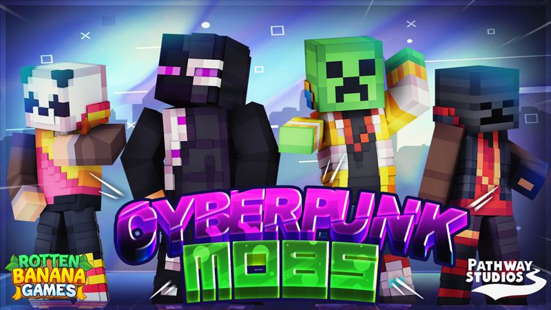 Cyberpunk Mobs on the Minecraft Marketplace by Pathway Studios
