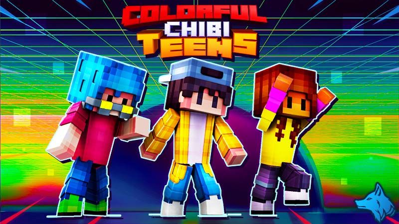 COLORFUL CHIBI TEENS on the Minecraft Marketplace by ShapeStudio COLORFUL CHIBI TEENS on the Minecraft Marketplace by ShapeStudio