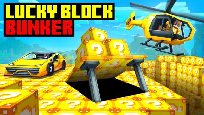 Lucky Block Bunker on the Minecraft Marketplace by MelonBP
