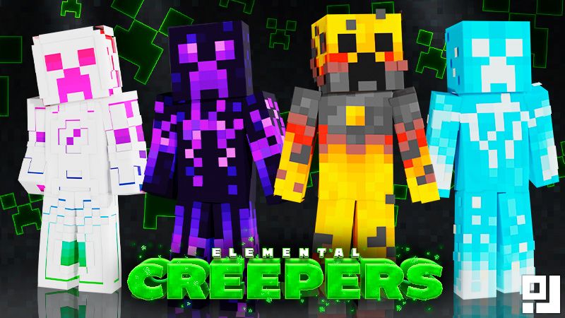 Elemental Creepers on the Minecraft Marketplace by inPixel Elemental Creepers on the Minecraft Marketplace by inPixel