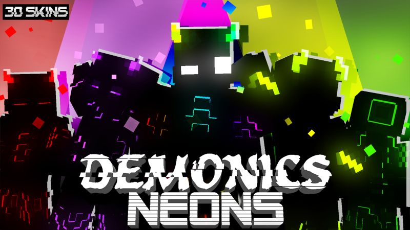 Demonics Neons on the Minecraft Marketplace by Gearblocks
