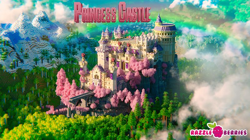 Princess Castle on the Minecraft Marketplace by Razzleberries