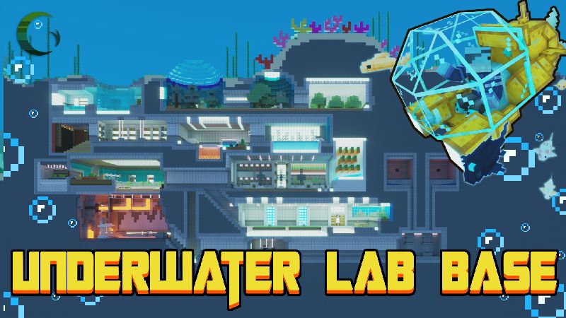 Underwater Lab Base on the Minecraft Marketplace by Cynosia