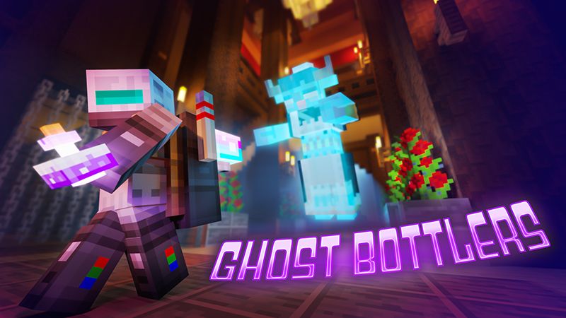 Ghost Bottlers on the Minecraft Marketplace by Gamemode One Ghost Bottlers on the Minecraft Marketplace by Gamemode One