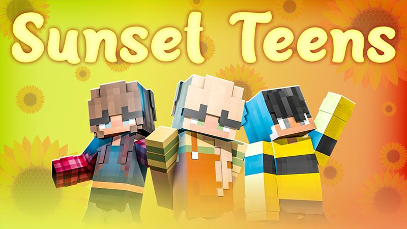 Sunset Teens on the Minecraft Marketplace by Odyssey Builds Sunset Teens on the Minecraft Marketplace by Odyssey Builds