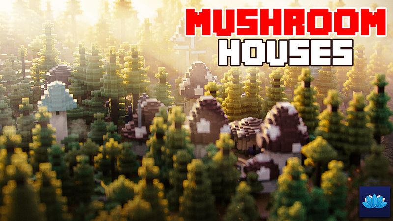 Mushroom Houses on the Minecraft Marketplace by Floruit