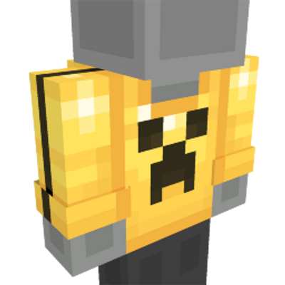 Golden Creeper Hoodie on the Minecraft Marketplace by TNTgames