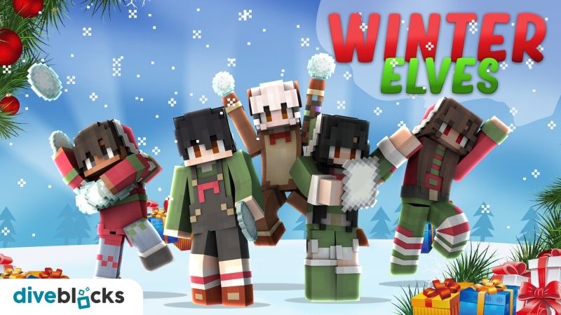 Winter Elves by Diveblocks (Minecraft Skin Pack) - Minecraft ...
