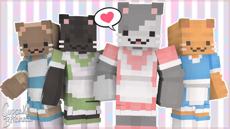 Maid Cats Skin Pack