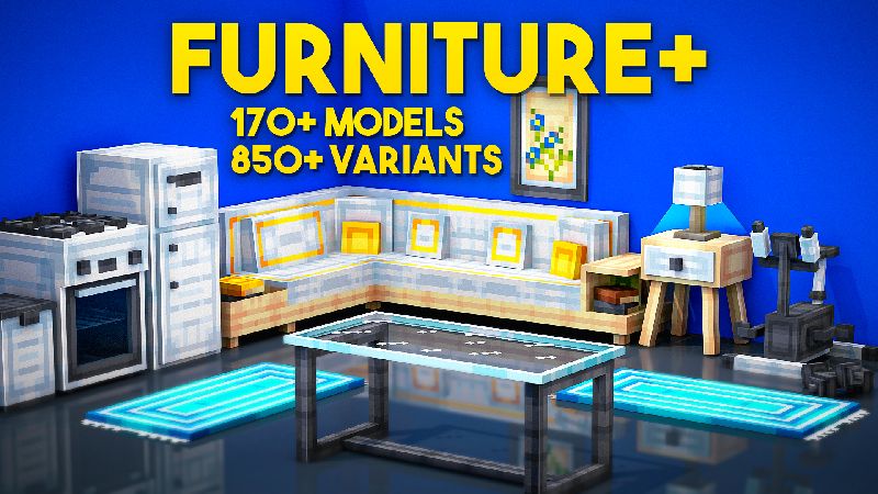 Furniture on the Minecraft Marketplace by Bunny Studios